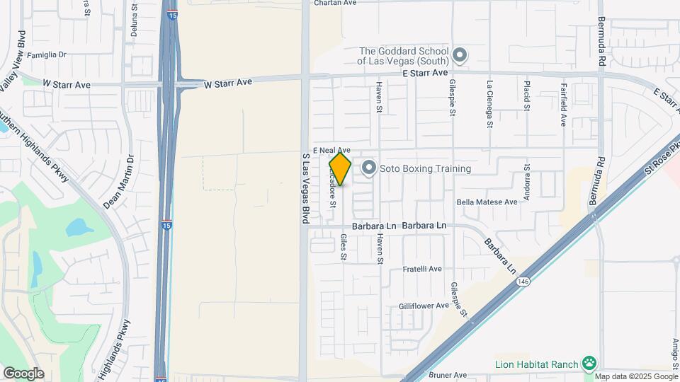 11601 Giles St Map and Location Details