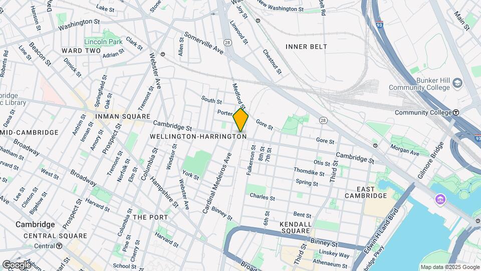 693 Cambridge St, Unit 2R Map and Location Details