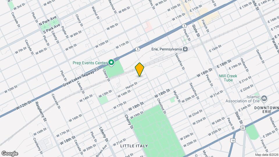 426 Huron St Map and Location Details