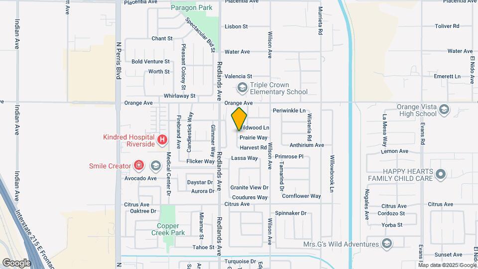 480 Prairie Way Map and Location Details