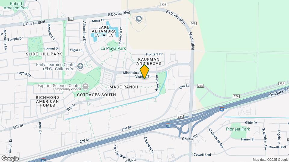 4201 Alegre Way Map and Location Details