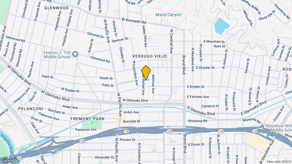 1114 San Rafael Ave, Unit 4 Mapa y Detalles de la Ubicación