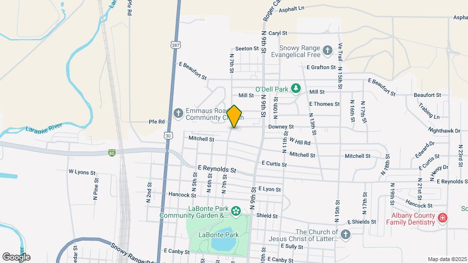 702 Downey St Map and Location Details