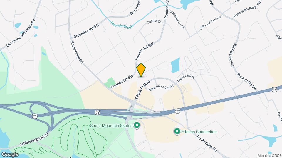 5410 Lakebrooke Run Map and Location Details