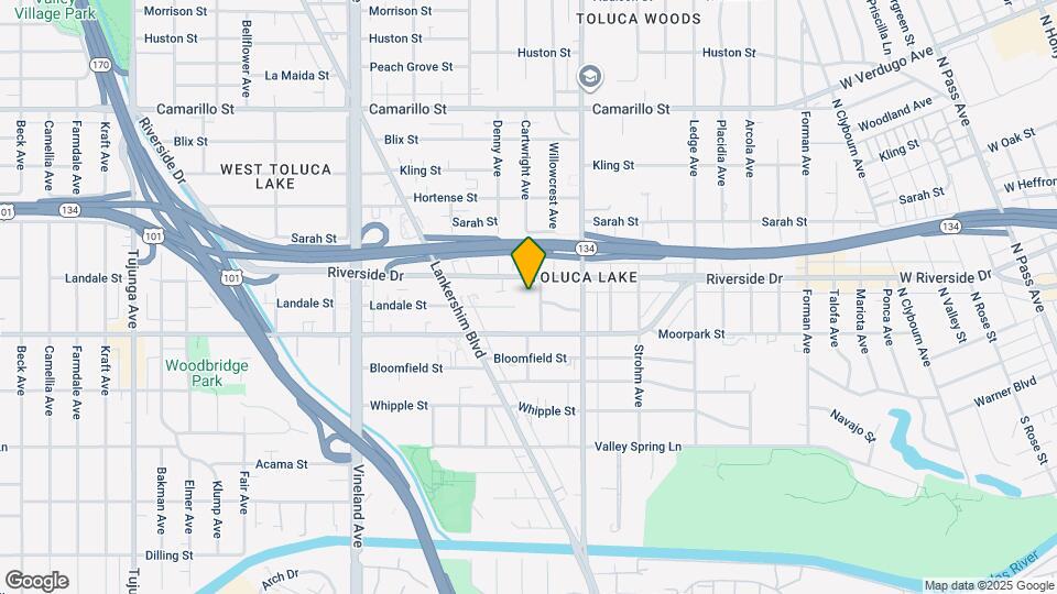 4445 Cartwright Ave Map and Location Details
