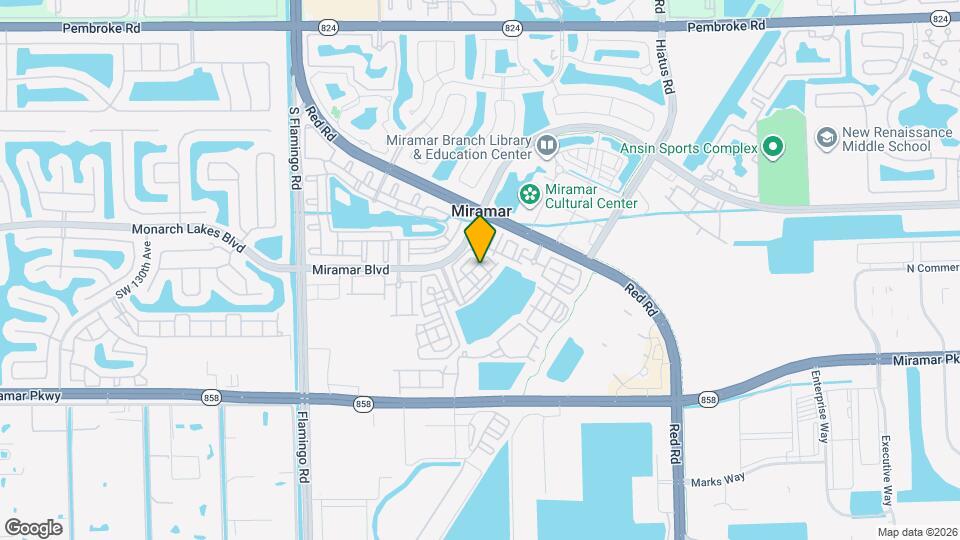 11835 SW 27th St Map and Location Details