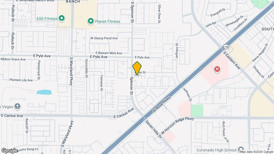 1837 Versante Ave Map and Location Details