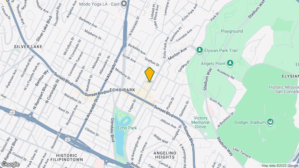 1425 Echo Park Ave Map and Location Details