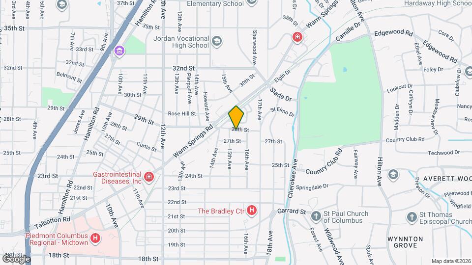 1510 28th St Map and Location Details