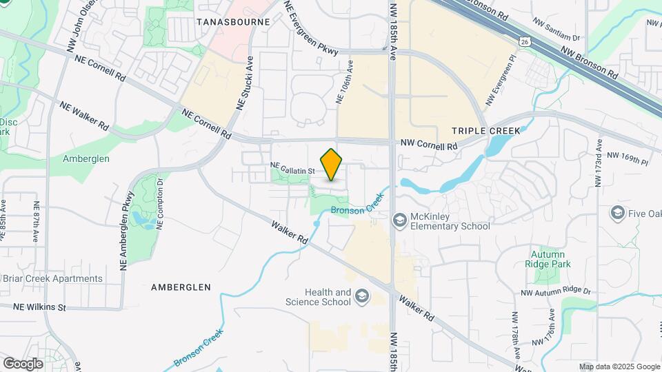 10521 NE Park Ridge Way Map and Location Details