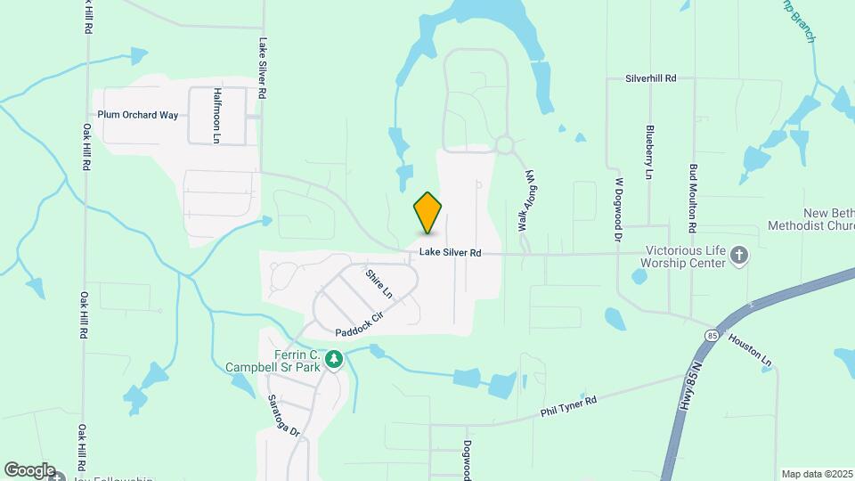 2701 Lake Silver Rd Map and Location Details