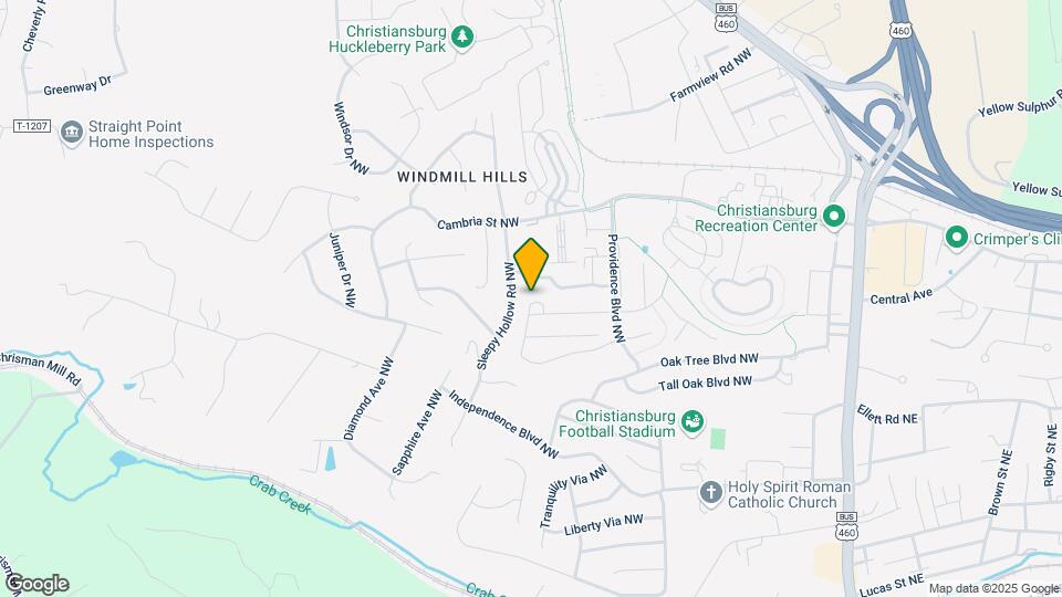 300 Amber Cir NW Map and Location Details