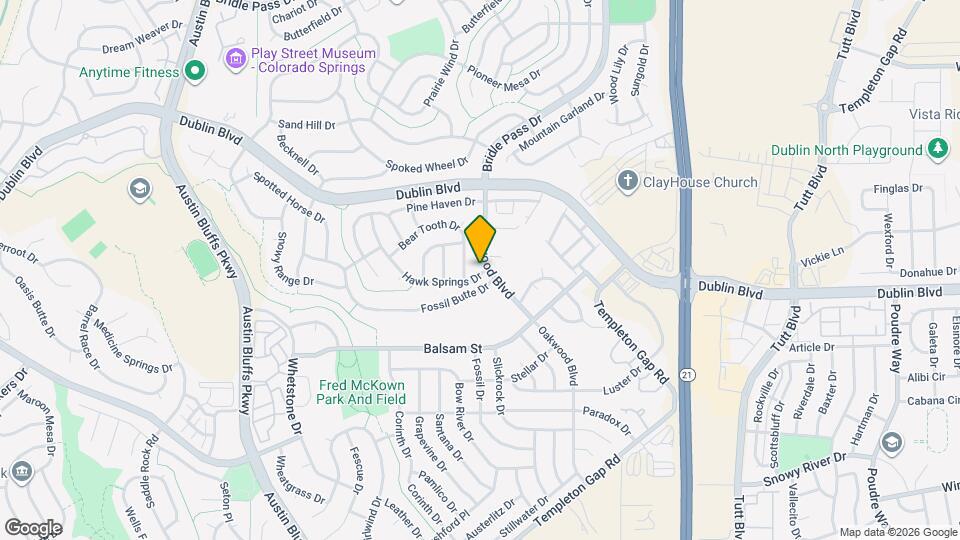 6610 Oakwood Blvd Map and Location Details