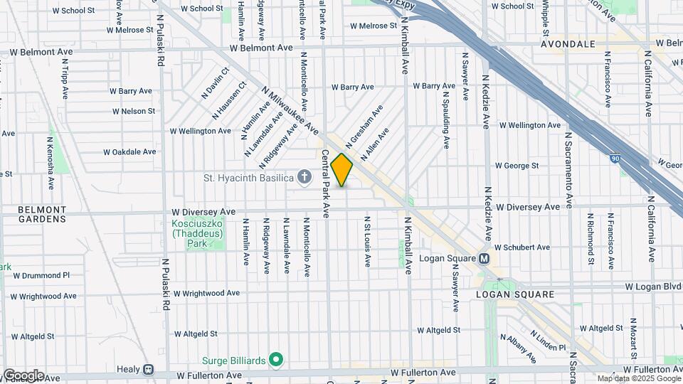 3565 W Wolfram St-Unit -2E Map and Location Details