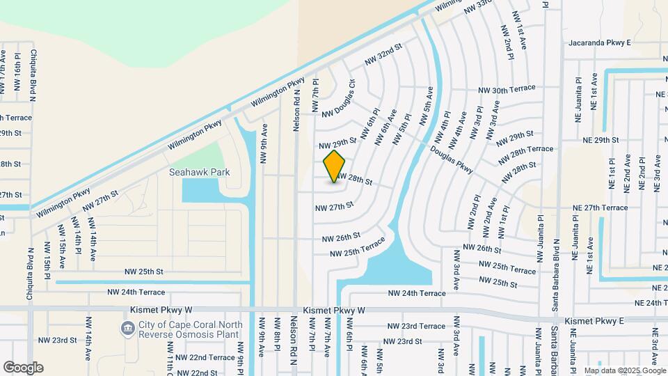 609 NW 27th Terrace Map and Location Details