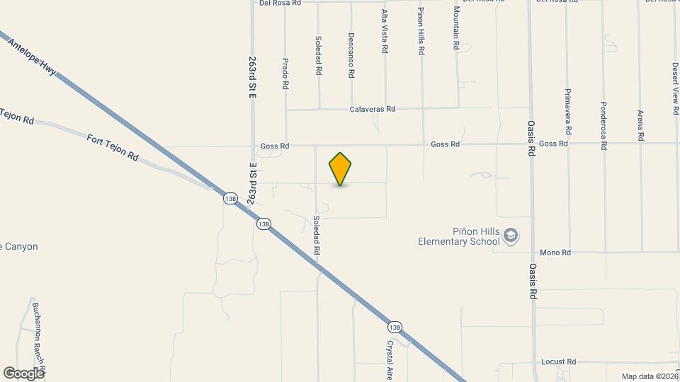 381 Amador Rd Mapa y Detalles de la Ubicación