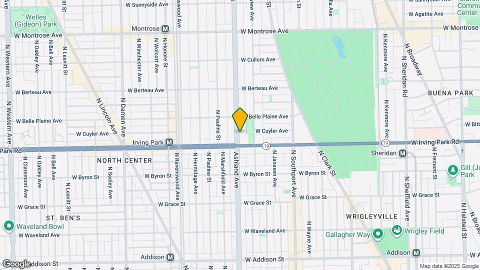 4043.5 N Ashland Ave Map and Location Details