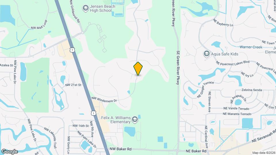 480 NW Windflower Terrace Map and Location Details