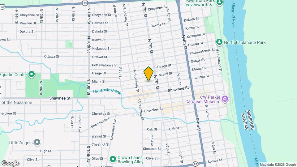 724 Seneca St Map and Location Details
