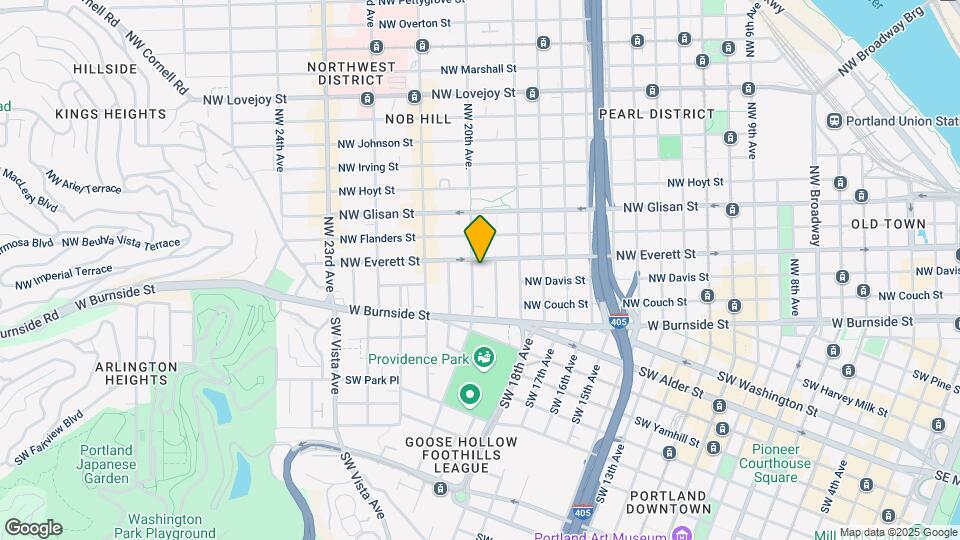 230 NW 20th Ave Map and Location Details