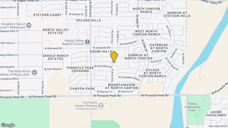 23837 N 41st Ave Mapa y Detalles de la Ubicación