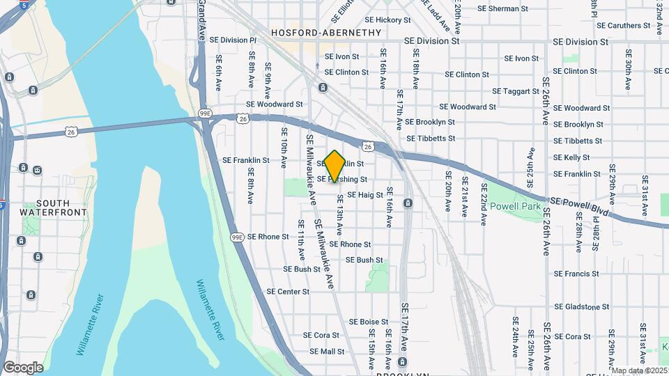 1215 SE Haig St Map and Location Details