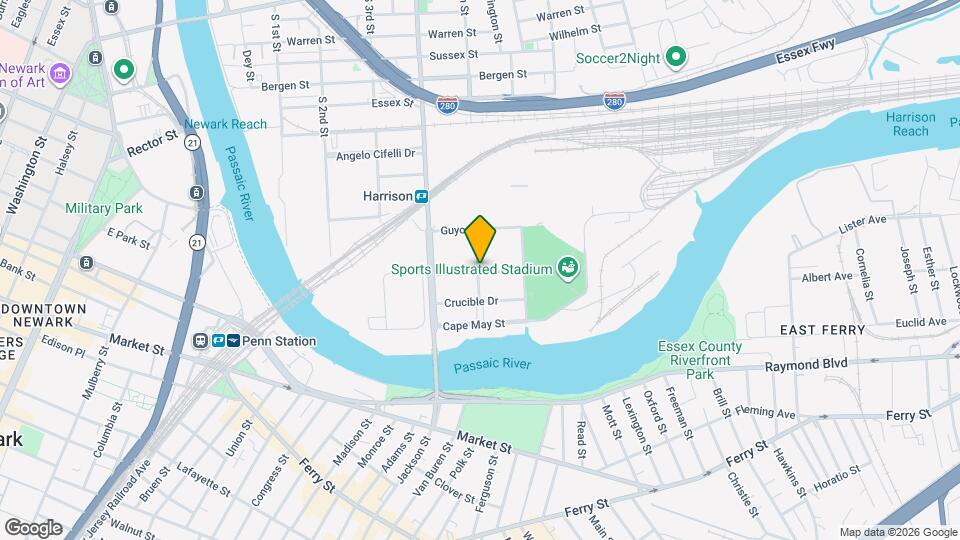 352 S 5th St Map and Location Details