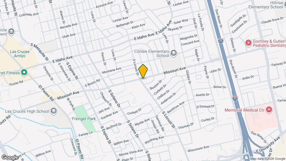 1802 Missouri Ave, Unit B Mapa y Detalles de la Ubicación