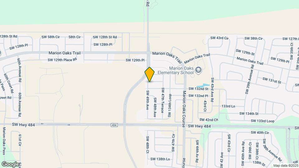 4868 SW 131st Pl Map and Location Details