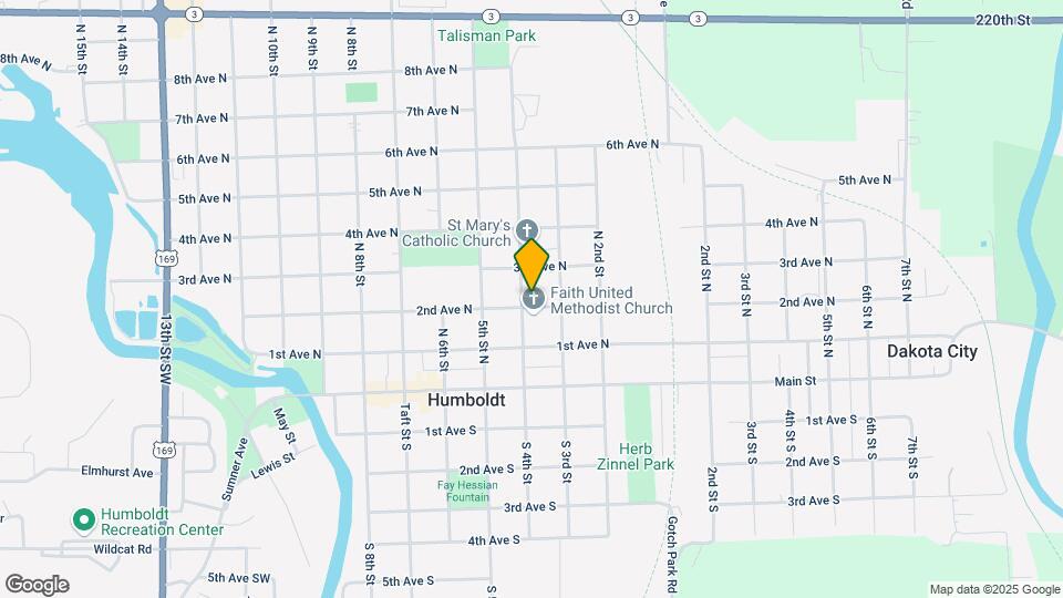 205 4th St N Map and Location Details