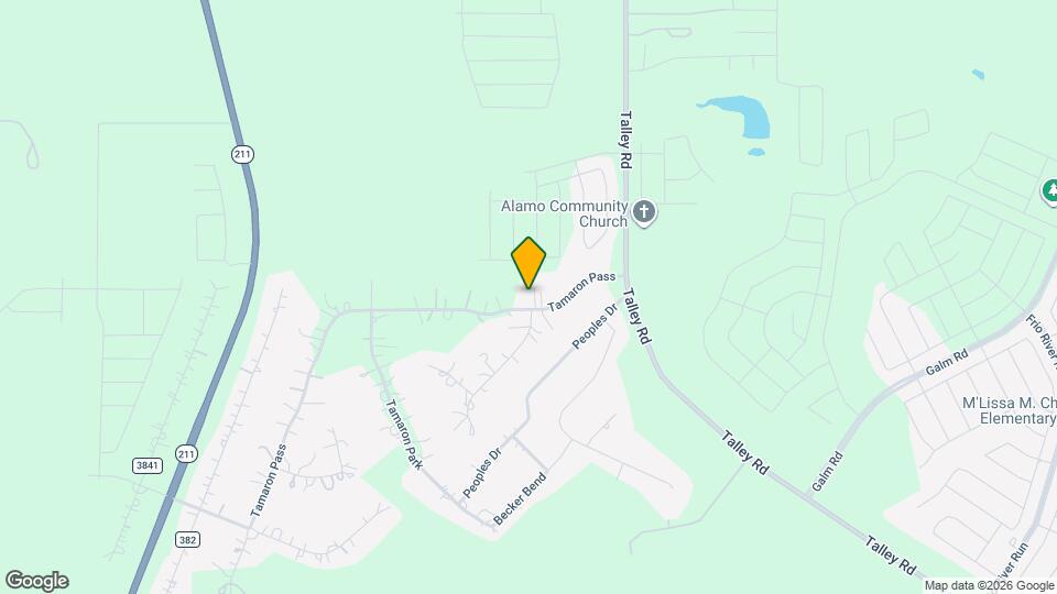 14911 Tamaron Pass Map and Location Details