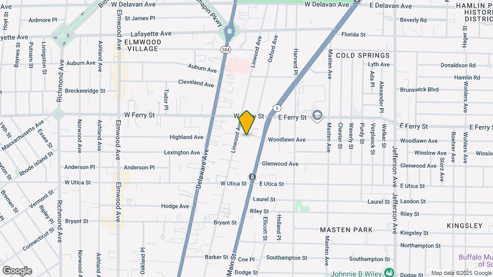433 Linwood Ave Map and Location Details