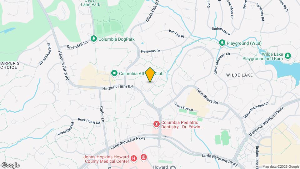 5715 Harpers Farm Rd Map and Location Details