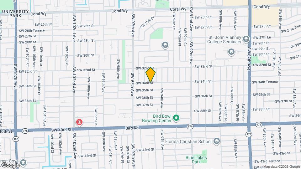 9460 SW 34th St Map and Location Details