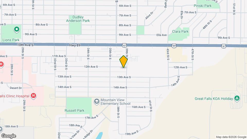 3538-3538 12th Ave S Map and Location Details