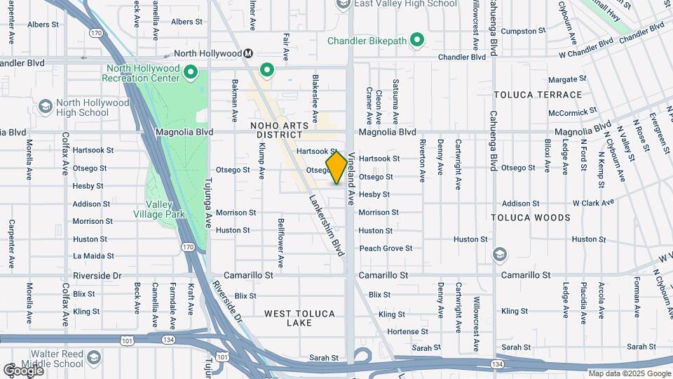 11020 Hesby St Map and Location Details