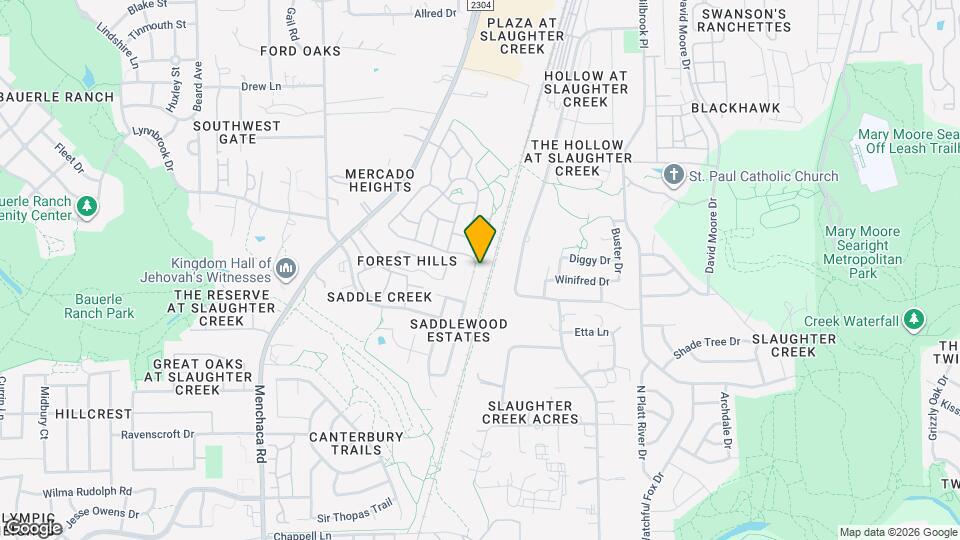 10205 Garbacz Dr Map and Location Details