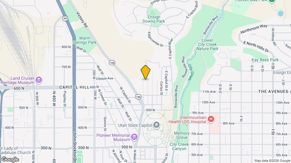 616 Columbus St E, Unit B Map and Location Details