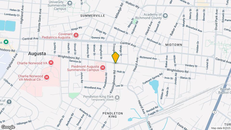 2132 Wrightsboro Rd Mapa y Detalles de la Ubicación