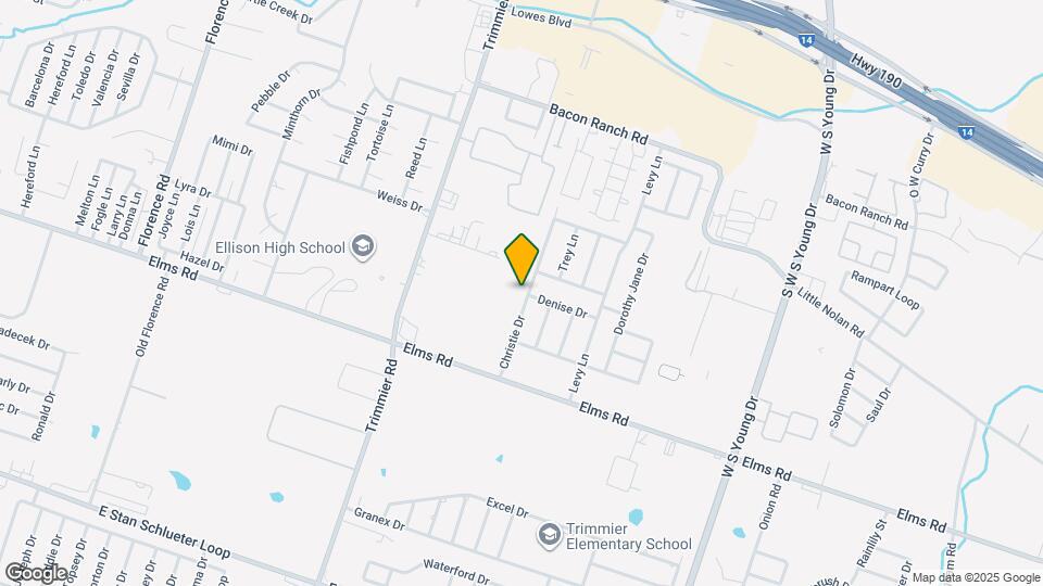 3509 Christie Dr Map and Location Details