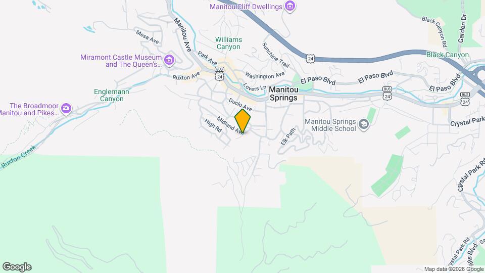 807 Shoshone Pl Map and Location Details