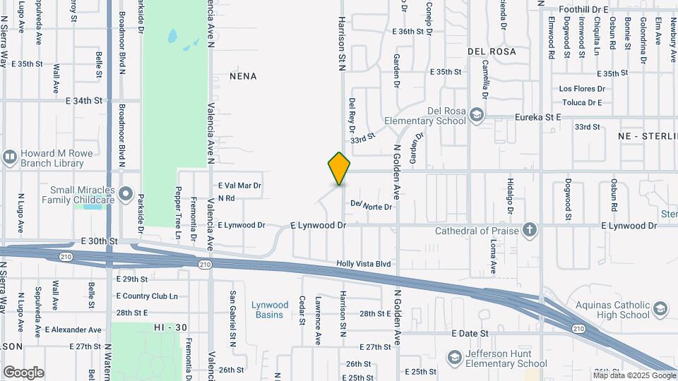 3185 N Casa Loma Dr Map and Location Details