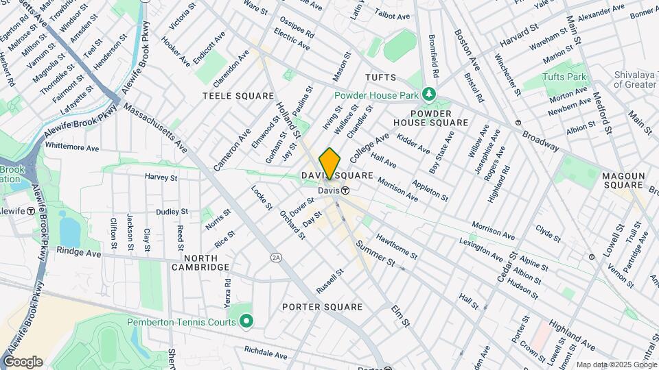 35 Davis Sq Map and Location Details