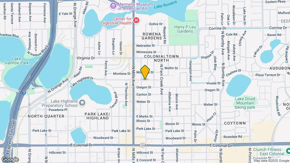 1412 Lake Highland Dr Map and Location Details