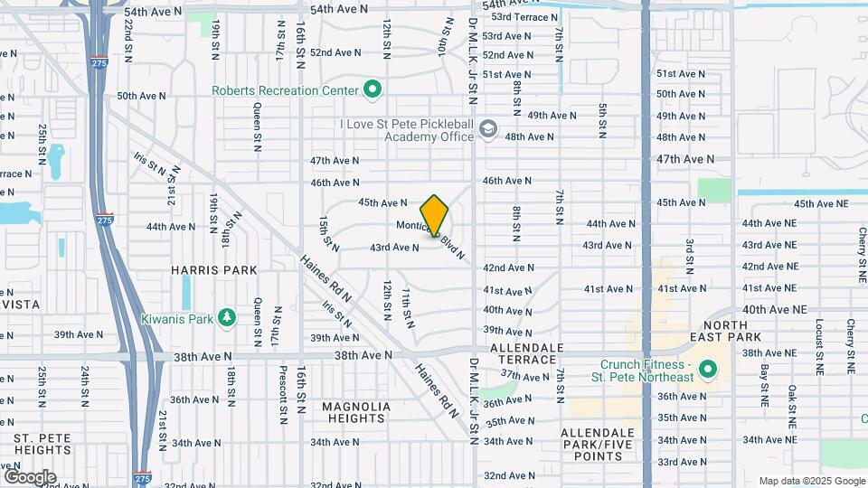 1029 43rd Ave N Mapa y Detalles de la Ubicación