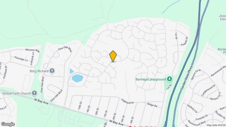 104 Mirage Blvd Map and Location Details