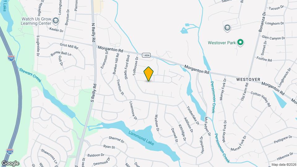 6307 Fox Glen Dr Map and Location Details