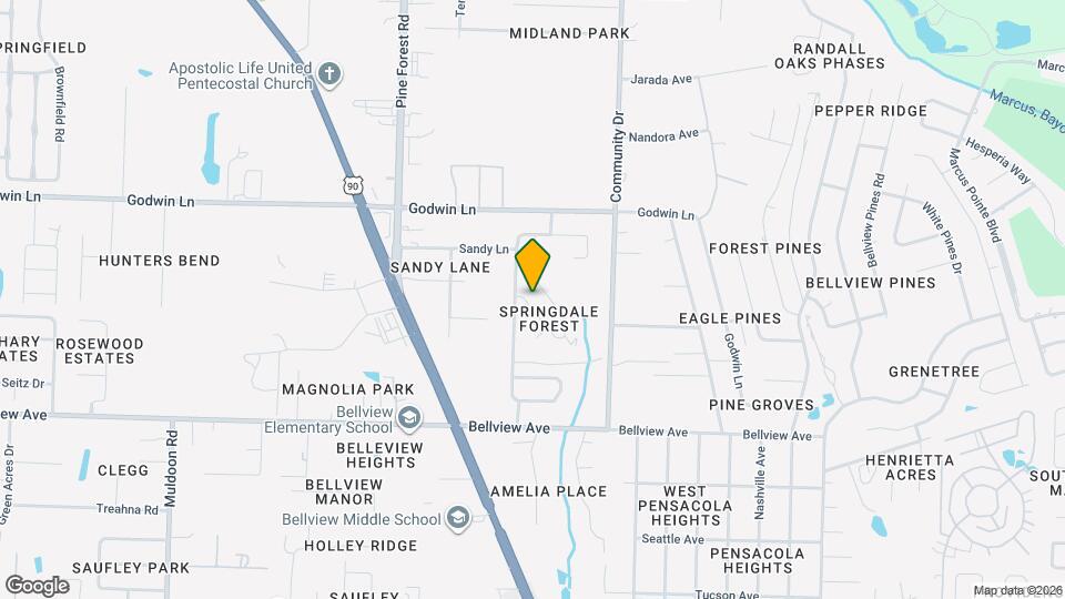 1512 Galvin Ave Map and Location Details