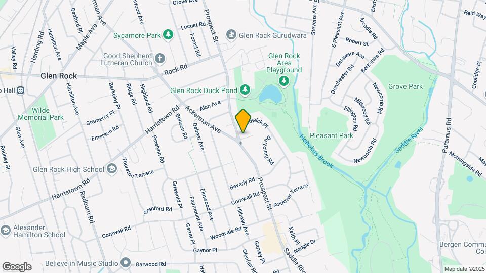 705 Prospect St Map and Location Details