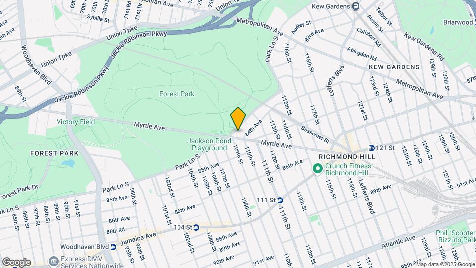 109-10 S Park Ln Map and Location Details